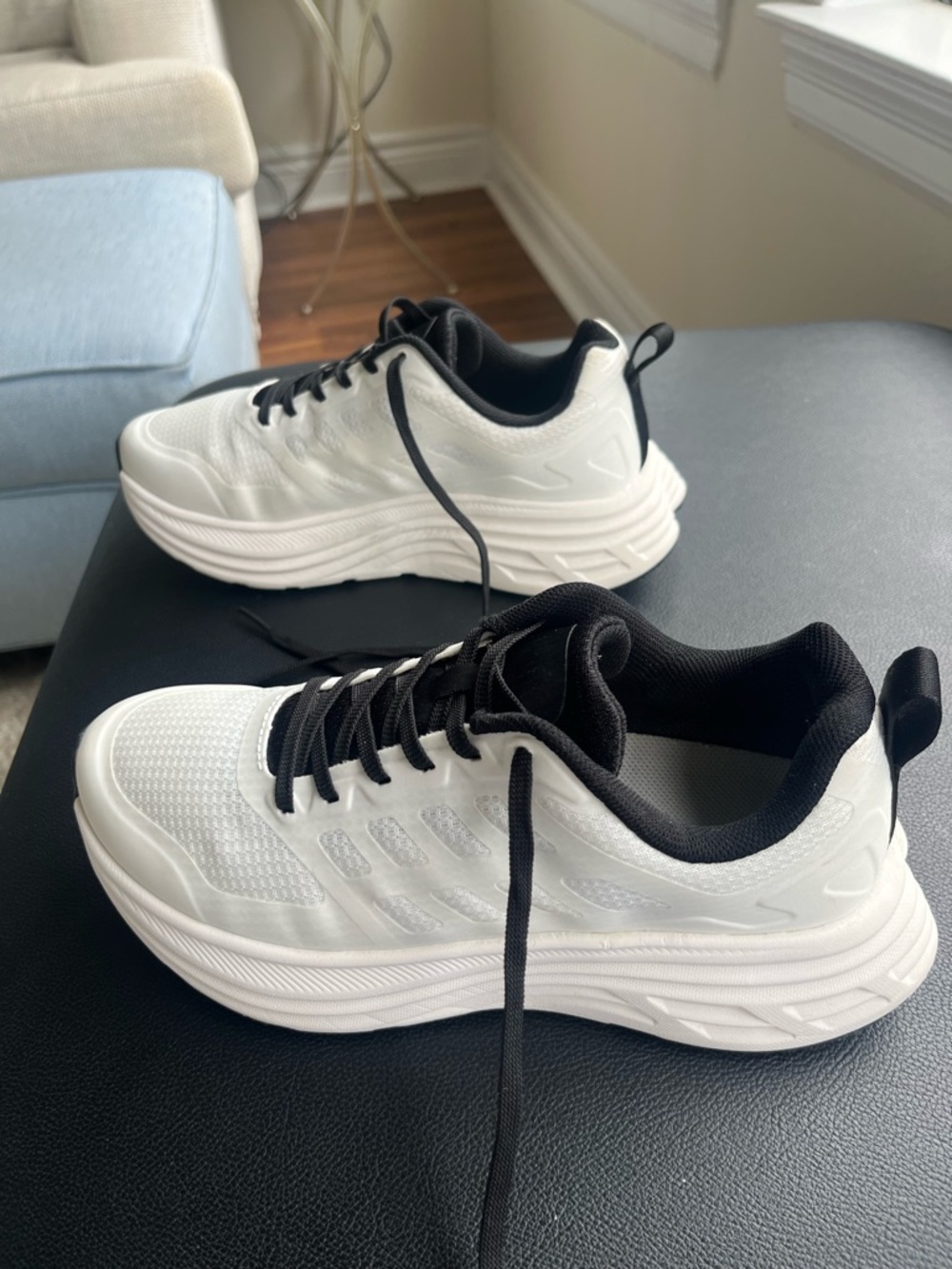 Nortiv8  Off White Super Comfy Platform Tennis sz7